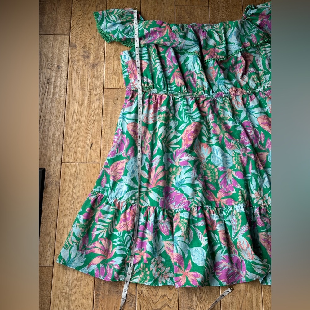 Terra & Sky Plus Size Off The Shoulder Dress size 4X - Picture 10 of 12